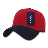 Low Crown Structured Baseball Cap - Decky 206: Charcoal