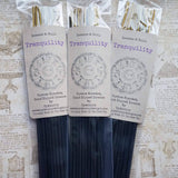 Tranquility - custom blend of spicy, musky tones & citrus: Incense Sticks