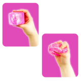 Fun Doh Squish & Squeeze Sparkle Cube Fidget Toy- 12/Display: Wholesale Price