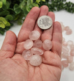 Rose Quartz Tumbled Gemstones 10-20mm (0.5kg/1.1lbs): 0.5KG/1.1LBS
