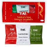 Santa's Spa Shower Steamers 6 Pack - Made in USA