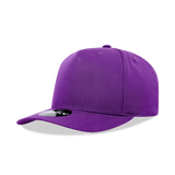 Decky 6024 - 5 Panel Mid Profile, Structured Cotton/Poly Blend Cap - 6024: Black