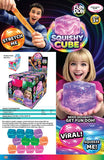 Fun Doh Squish & Squeeze Sparkle Cube Fidget Toy- 12/Display: Wholesale Price