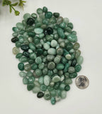 Green Aventurine Tumbled Gemstones 10-20mm (0.5kg/1.1 lbs.): 1KG/2.2LBS