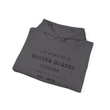 Unisex Winter Garden Sweatshirt, Cozy Hoodie for Men and Women, Perfect Gift for Residents and Travelers, Florida Love Apparel, Casual [...]