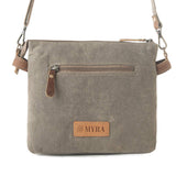 Inkwild Vintage Crossbody Bag for Women in rust with fringe detail: Rust