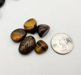 Yellow Tiger Eye Tumbled Gemstones 10-20mm(0.5kg/1.1lbs): 1KG/2.2LBS