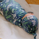 Knit Swaddle Blanket - Jurassic Park