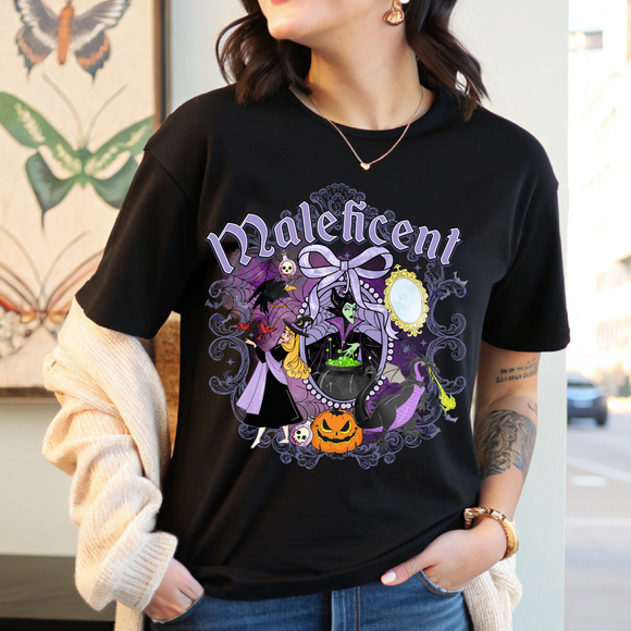Villian Maleficent T-Shirt  -  Sm-Xlge