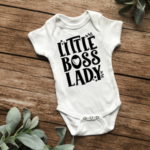 Little Boss Lady Onesie