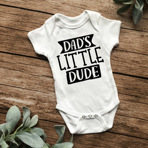 Dad's Little Dude Onesie