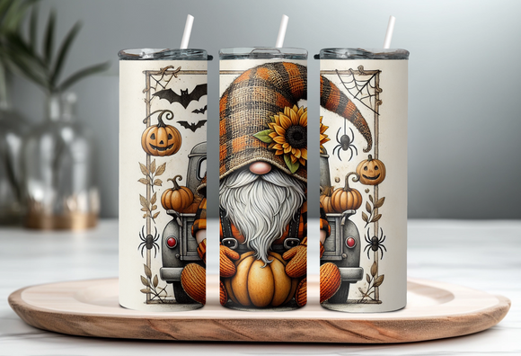 Gnome Halloween Tumbler