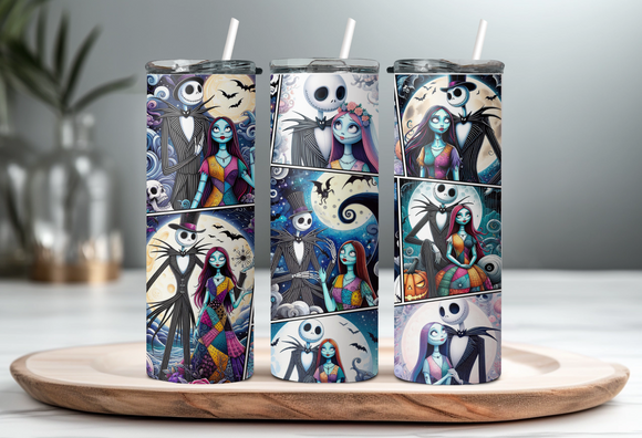 Jack & Sally Collage 20oz Tumbler