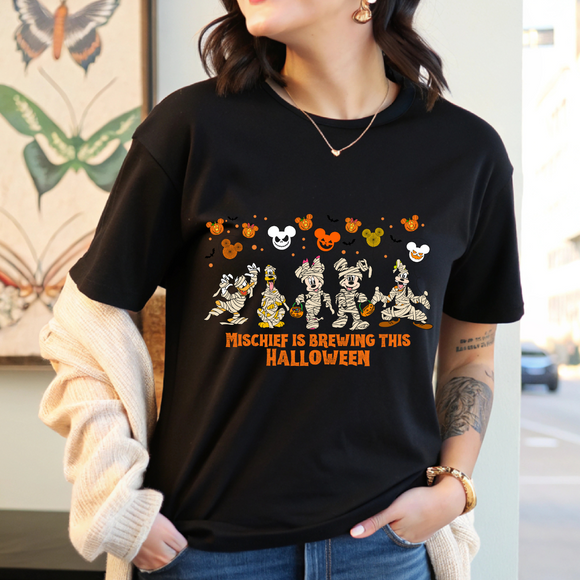 Mischief Is Brewing T-Shirt  -  Sm-Xlge