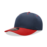 Decky 6024 - 5 Panel Mid Profile, Structured Cotton/Poly Blend Cap - 6024: Khaki