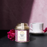 Vanilla Rose Mini Tea Bag Canister
