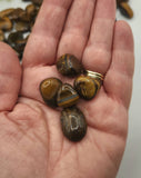 Yellow Tiger Eye Tumbled Gemstones 10-20mm(0.5kg/1.1lbs): 1KG/2.2LBS