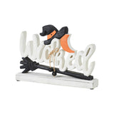 Wicked Wooden Halloween Decor Tabletop Sign, 11.5"