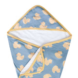 Premium Baby Knit Hooded Towel - Ducky