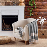 Queen Size: Turkish Cotton Blanket- Queen Size 88"x90": Black / Queen (88”x90”
