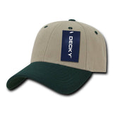 Low Crown Structured Baseball Cap - Decky 206: Charcoal