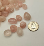 Rose Quartz Tumbled Gemstones 10-20mm (0.5kg/1.1lbs): 1KG/2.2LBS