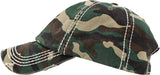 Washed Vintage Ballcap: BLK