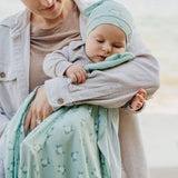 Knit Swaddle Blanket - Wade