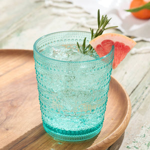 Santa Fe Teal Acrylic DOF Glass 16 oz.