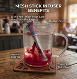 12-Pack Wellness Tea Bundle Mesh Sticks (2 Flavors)