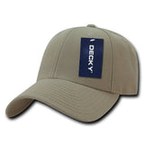 Low Crown Structured Baseball Cap - Decky 206: Charcoal