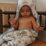 Premium Baby Knit Hooded Towel - Hundred Acre Wood