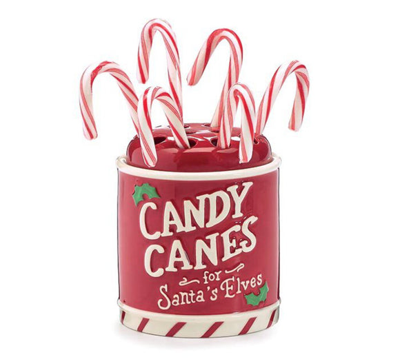 Candy Cane Jar for Santas Elves