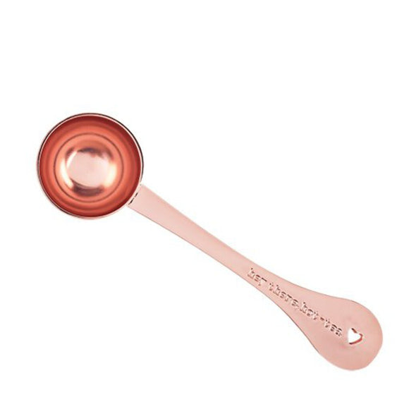 Hey There Hot Tea Spoon - Rose Gold