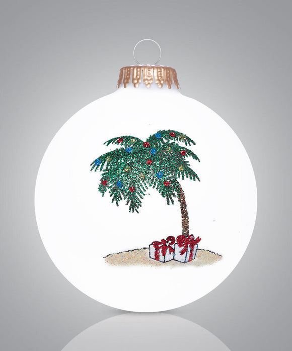 WG Palm Tree Christmas Ornament