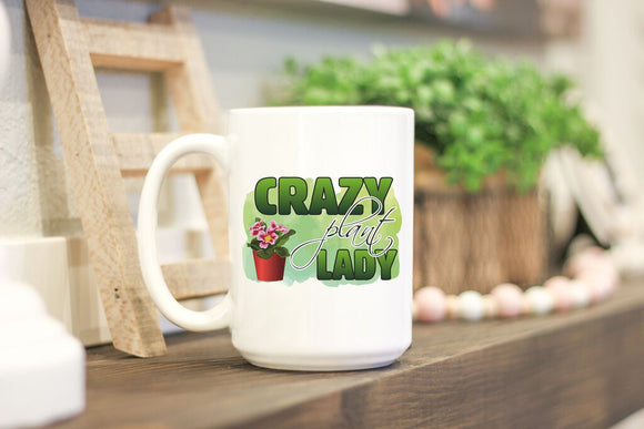 Crazy Plant Lady Mug