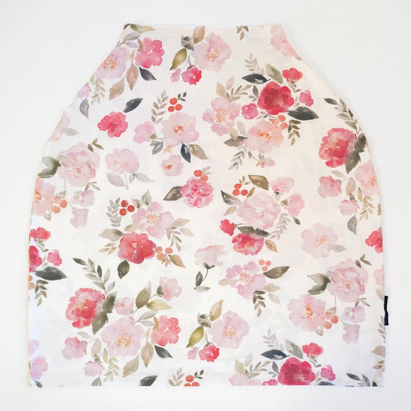 Painted Petals Extra Soft and Stretchy Nursing and Carseat Cover