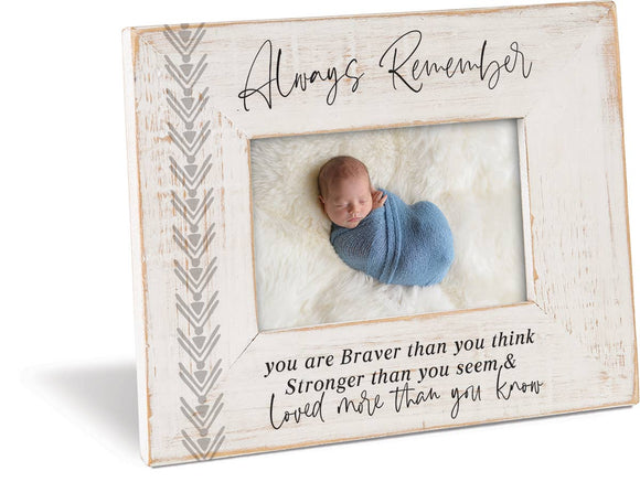 Always Remember You Are Braver Than You Think Photo Frame (4x6 Photo)