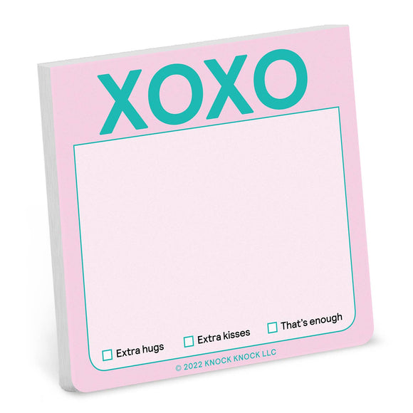 XOXO Sticky Note (Pastel Version)