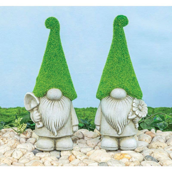 Lg Grassy Hat Gnome Friends 2 Ast