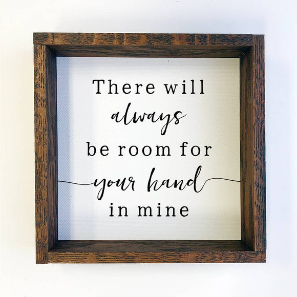 Mother's Day- Your Hand In Mind- Farmhouse Quote for Mom