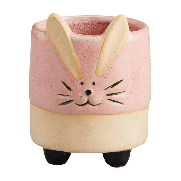 Pink Bunny Pot - Small