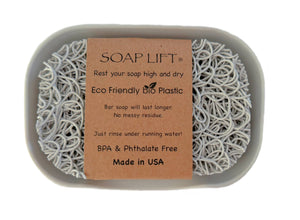 Waterfall Soap Dish Set w/ Soap Lift Soap Saver - Mist NEW!!