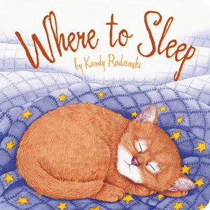 Where to Sleep Board Book for Toddlers