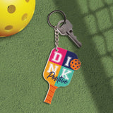 Dink Positive Key Chain