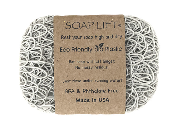 The Original Soap Lift Soap Saver - Mist (NEW!! Light Gray)
