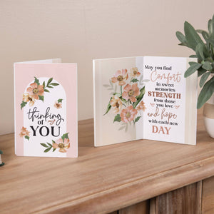 Thinking Of You. May You Find Comfort Keepsake Card