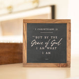 Gift Giving, Scripture Sign, Faith Based,Wooden Framed Sign