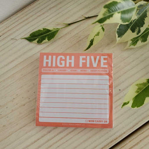 High Five Sticky Notes