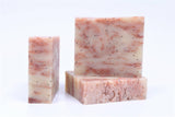 Strawberries and Champagne Soap: Cut into 10-4.5 oz- 1" bars